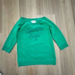 American Eagle Outfitters Kids Green Sweatshirt
